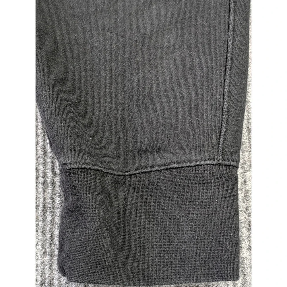 Champion Jogger Sweatpants Mens L Black Fleece Lined Drawstring Pockets‎ Active